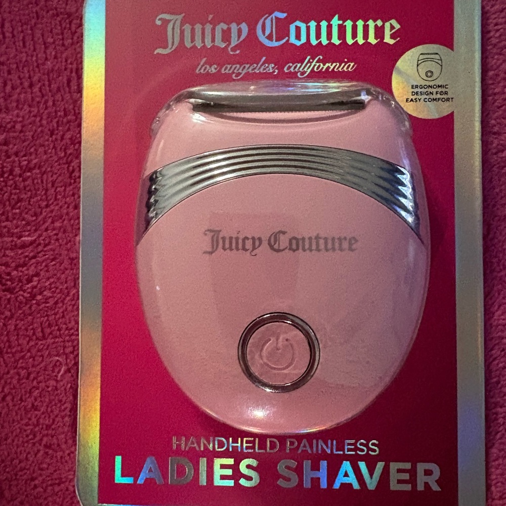 Juicy Couture Pink Ergonomic Shaver